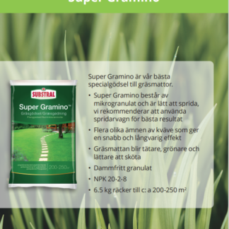 Produktblad Substral Super Gramino