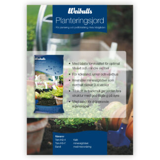 Produktblad Jord Planteringsjord