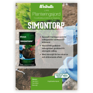 Produktblad Jord Simontorp Planteringsjord