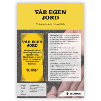 Produktblad Jord Vår egen jord 18L