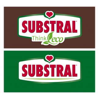 Skylt 90x41cm Substral dubbelsidig