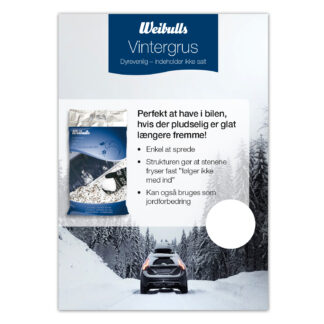 Tipsskylt Halkstopp A4 dansk