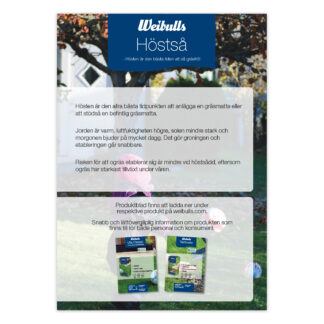 Tipsskylt Gräs A4 höstså