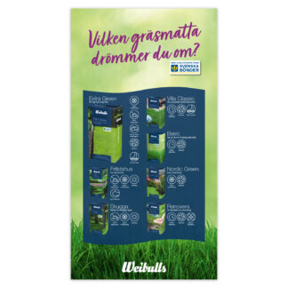 Vepa 432x800mm Weibulls Gräs inkl. öljettering