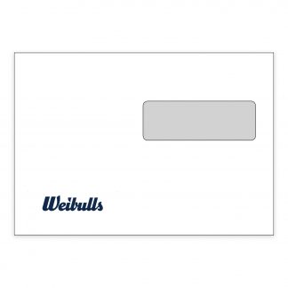 Kuvert C5H2 Weibulls 1000st/fp